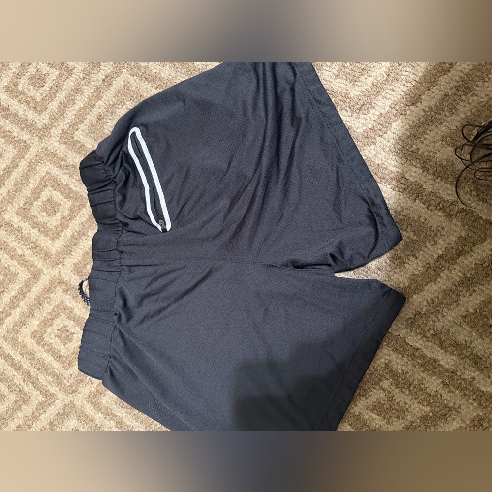 YoungLA Dark Gray Athletic Shorts